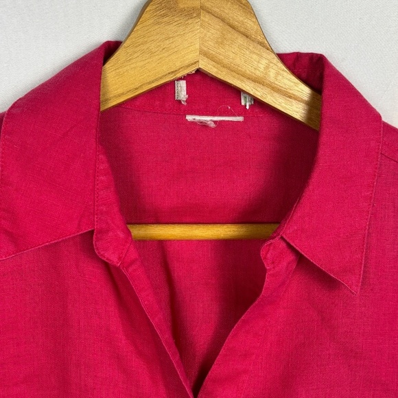 Chico's Women's Lot of 3 Button Up Shirts Sz 0 Small 4/6; 2 No-Iron + 1 Linen - Picture 4 of 16